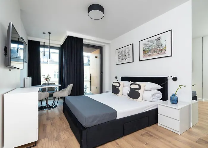 Studio for two with a balcony - Rajska 3 street